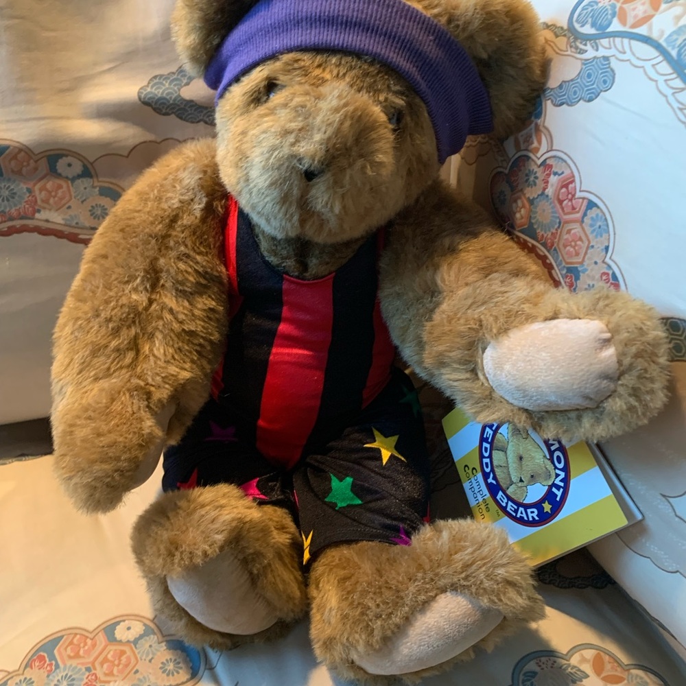 Vermont Teddy Bear Exercise Theme Vintage 1990’s